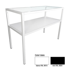 Banco T30-Legno/Vetro