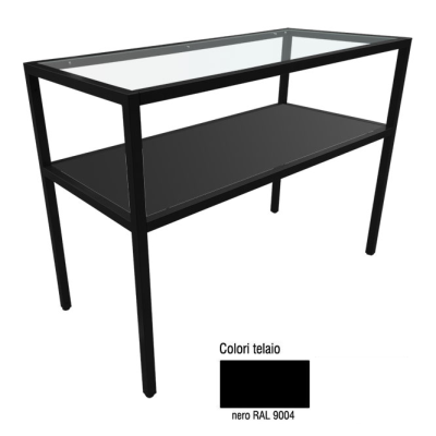 Banco T30-Legno/Vetro