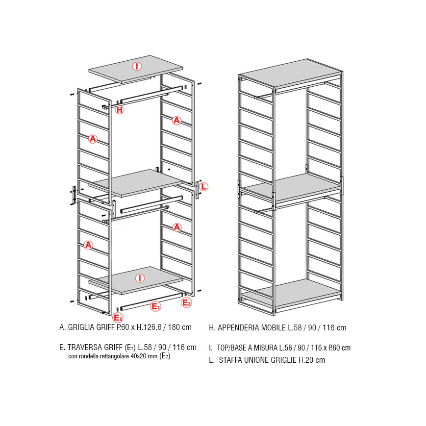 Scaffale Griff