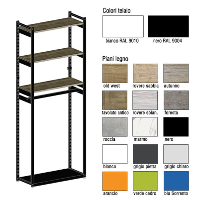 Scaffale Smart Appenderia/Piani