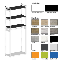 Scaffale Smart Appenderia/Piani