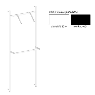 Scaffale Smart a Muro