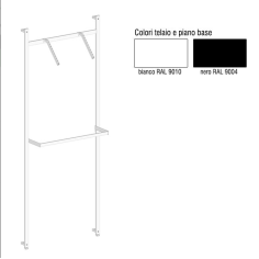 Scaffale Smart a Muro