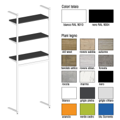 Scaffale a Muro Appenderia Smart
