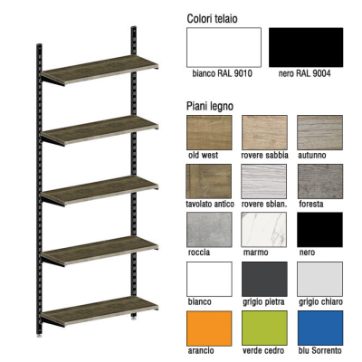 Scaffale a Muro Smart Piani