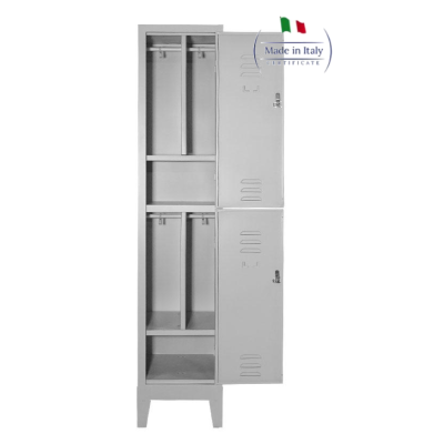 Armadio Spogliatoio Multiplo Sporco/Pulito 2 Porte