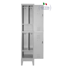 Armadio Spogliatoio Multiplo Sporco/Pulito 2 Porte