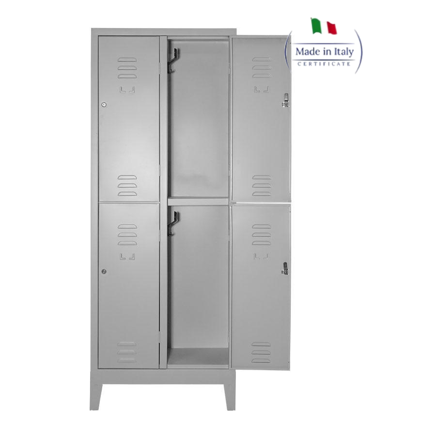Armadietto per spogliatoio multiplo 4/P