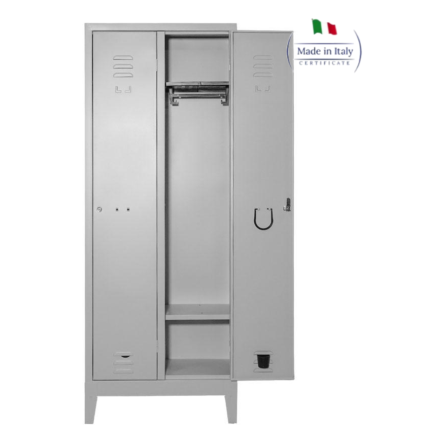 Armadio Spogliatoio Doppio Tradizionale c/porta scarpe