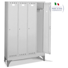 Armadio Spogliatoio sporco/pulito con 3/Porte