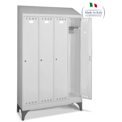 Armadietto Spogliatoio 4/P tetto spiovente