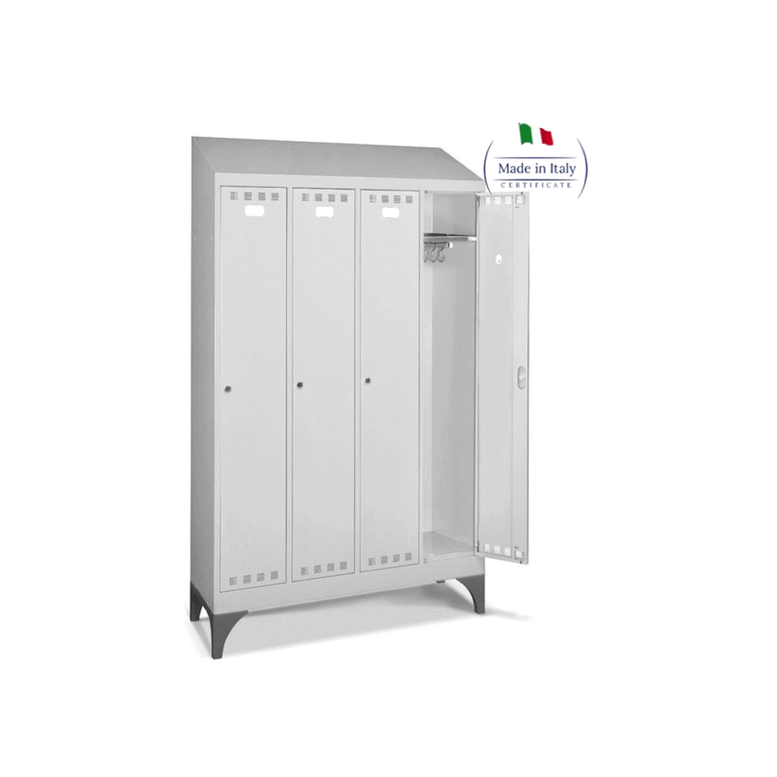 Armadietto Spogliatoio 4/P tetto spiovente