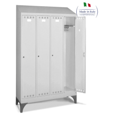 Armadietto Spogliatoio 4/P tetto spiovente