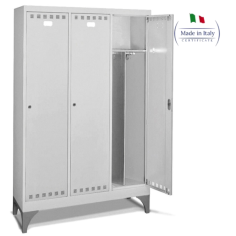 Armadio Spogliatoio sporco/pulito con 3/Porte