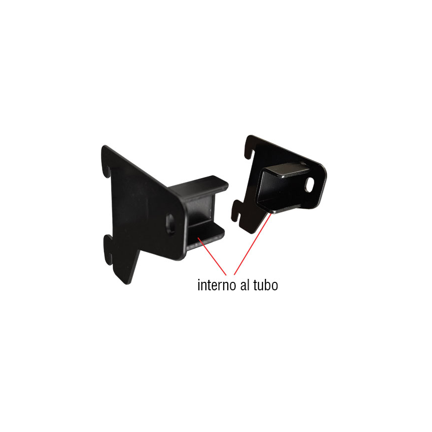Coppia Staffe Reggitubo