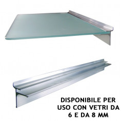 Profilo estruso reggi vetro